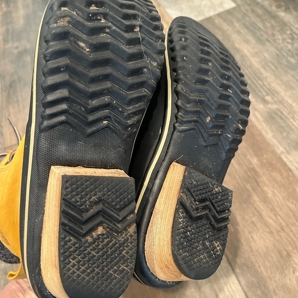 SOREL Women's Slimpack Lace II Elk Black Waterproof Duck Boots 1702251 Size 7 - Picture 8 of 8